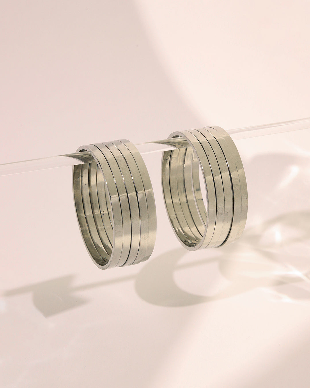 Taranam Silver Bangles