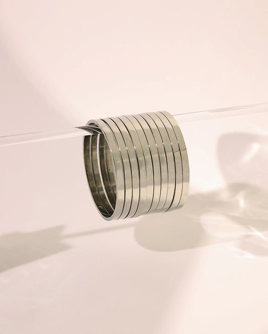Taranam Silver Bangles